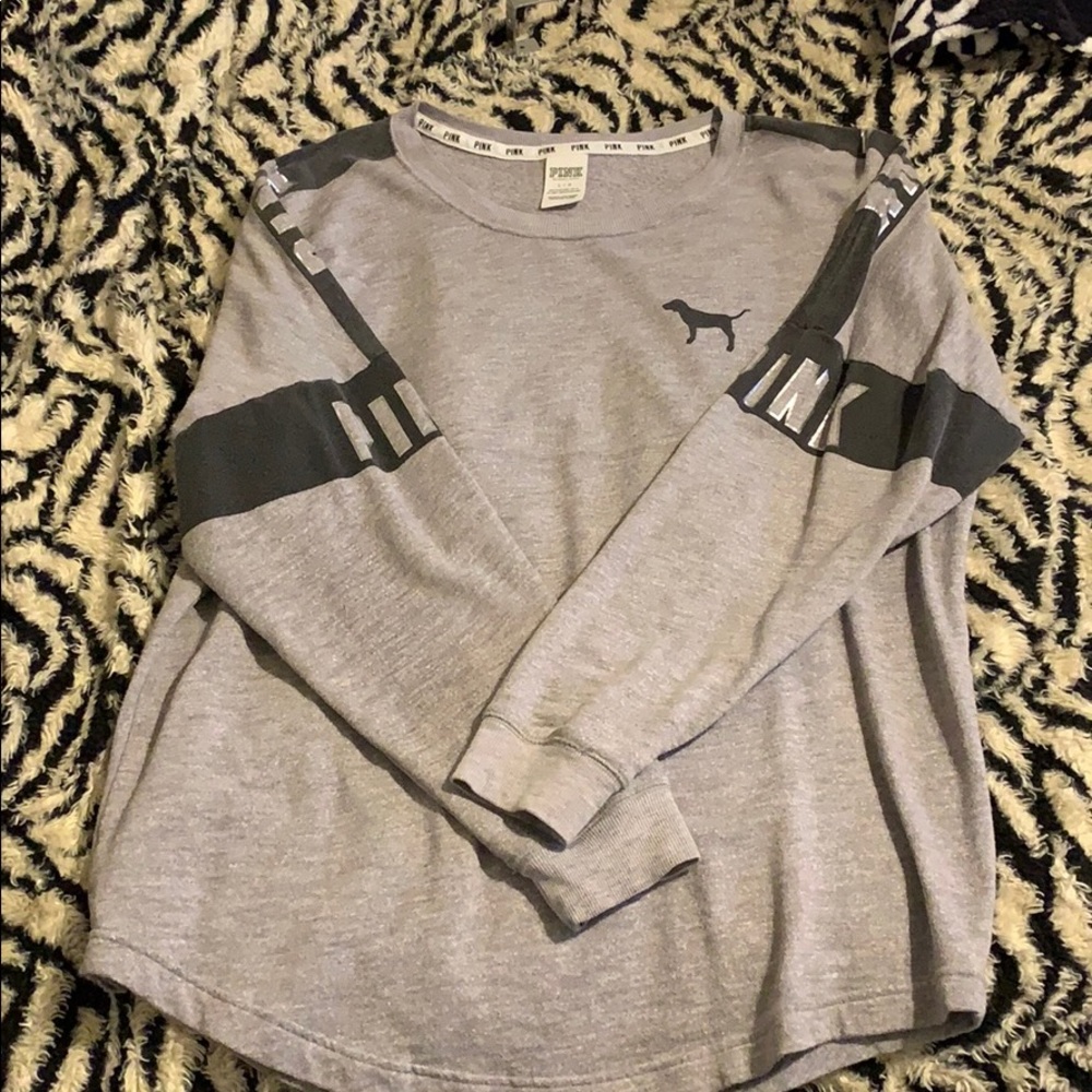 Grey thick long sleeve